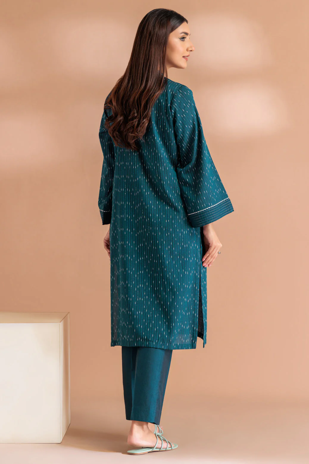TEAL-YARN DYED-2 PIECE (SS6242P04) - Image 4