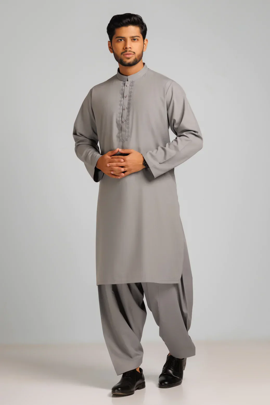 THUNDER-BLENDED-KURTA SHALWAR (KSRS23-048) - Image 4