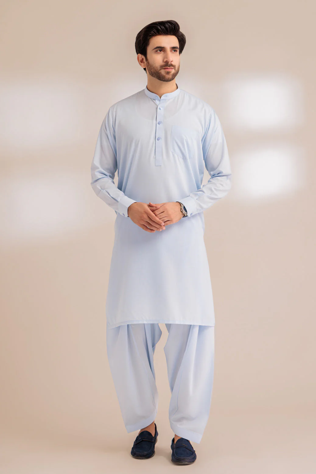 TOP SAIL-BLENDED-SHALWAR SUIT - (GSBR23-001) - Image 3