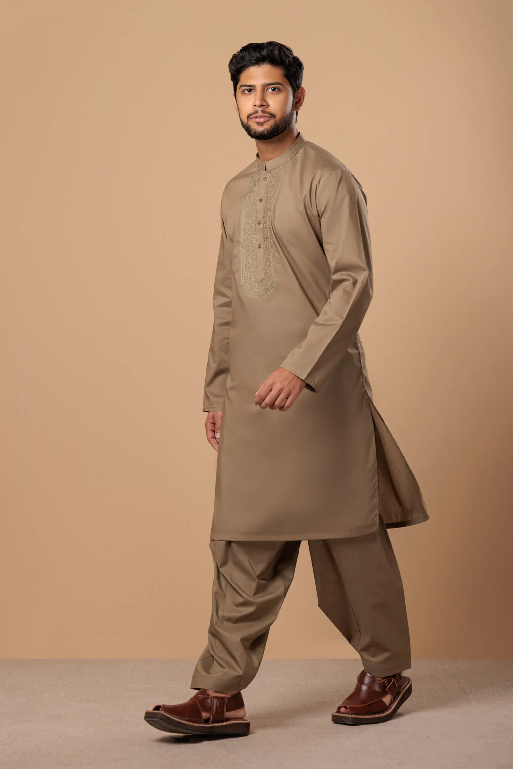 TORTILLA-COTTON-KURTA SHALWAR- (KSRS23-071) - Image 2
