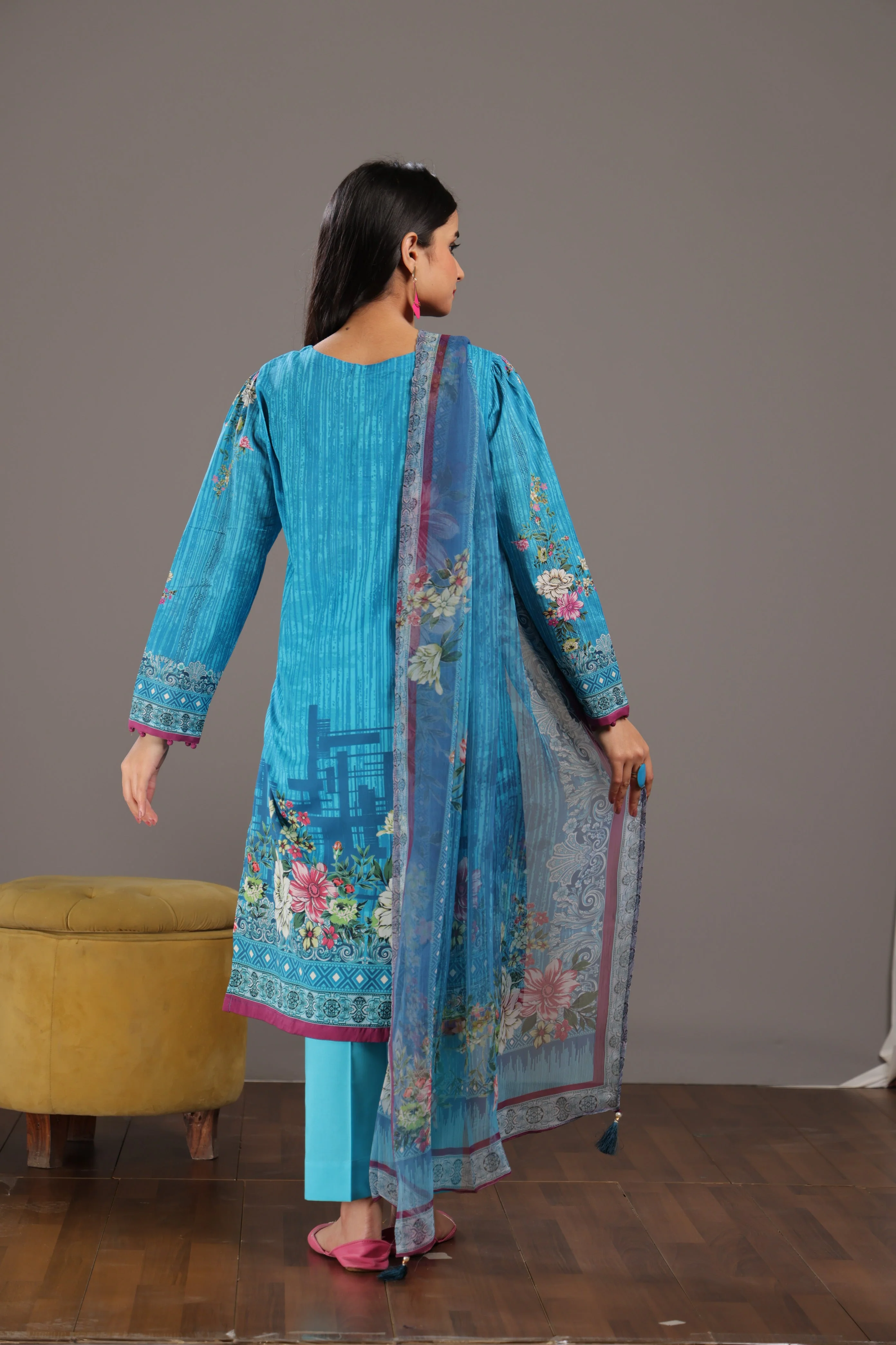 TURQS-LAWN-3 PIECE (SRS233P05) - Image 2