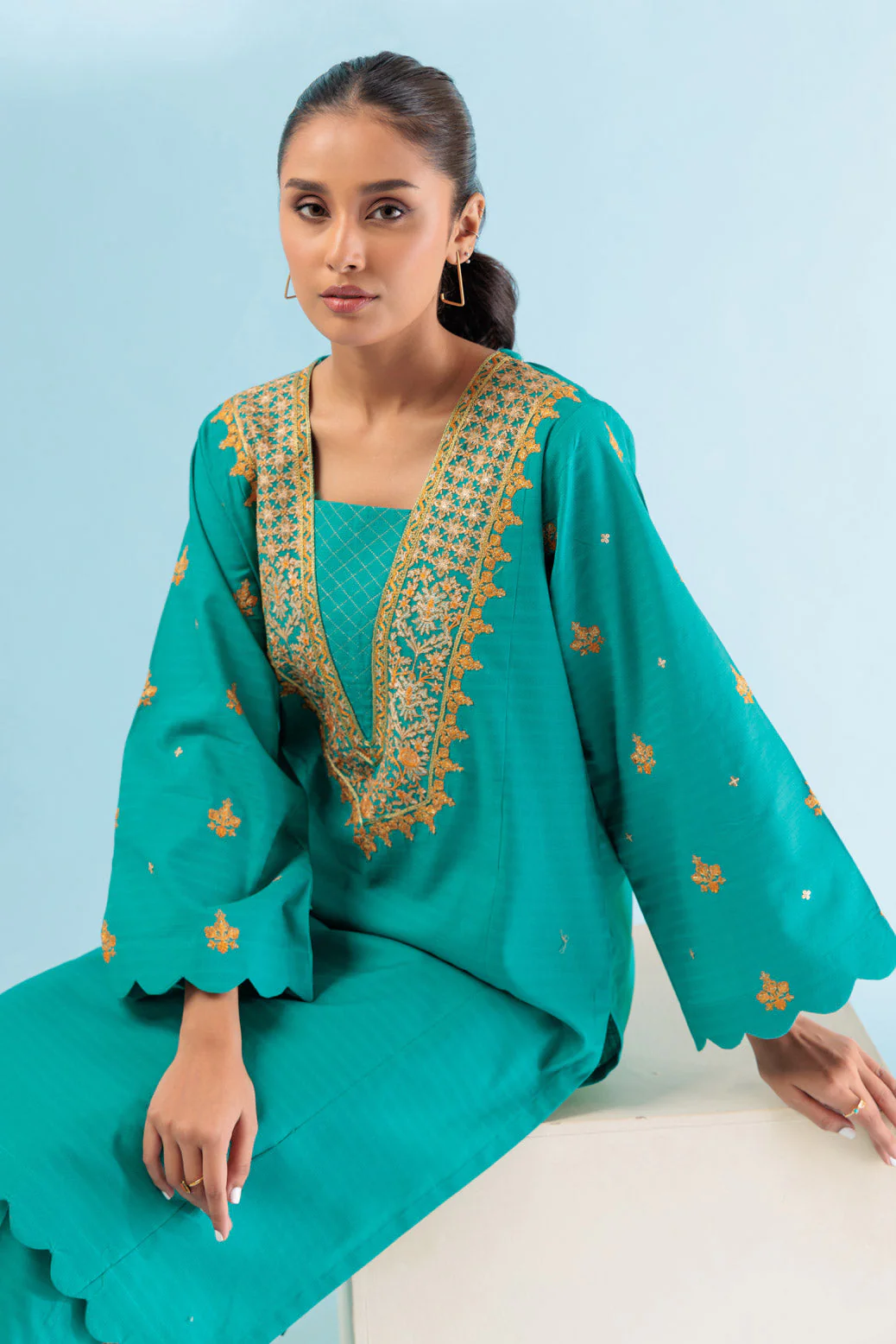 TURQUOISE-DYED-2 PIECE (SSS232P48) - Image 3