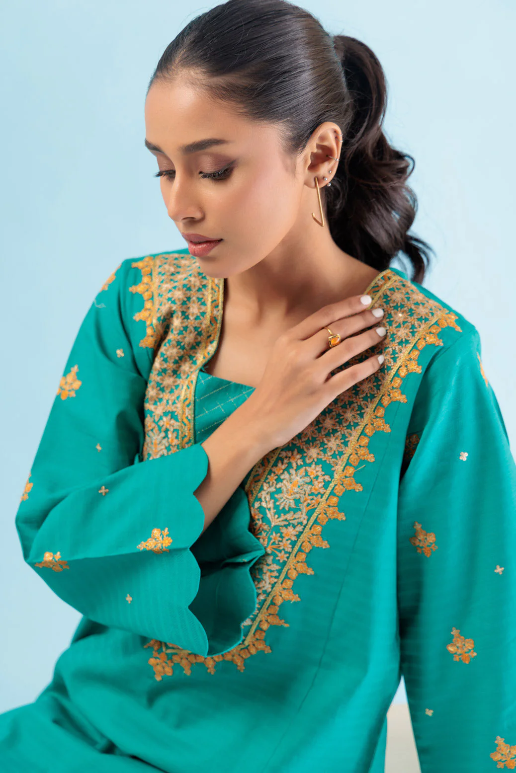 TURQUOISE-DYED-2 PIECE (SSS232P48) - Image 4