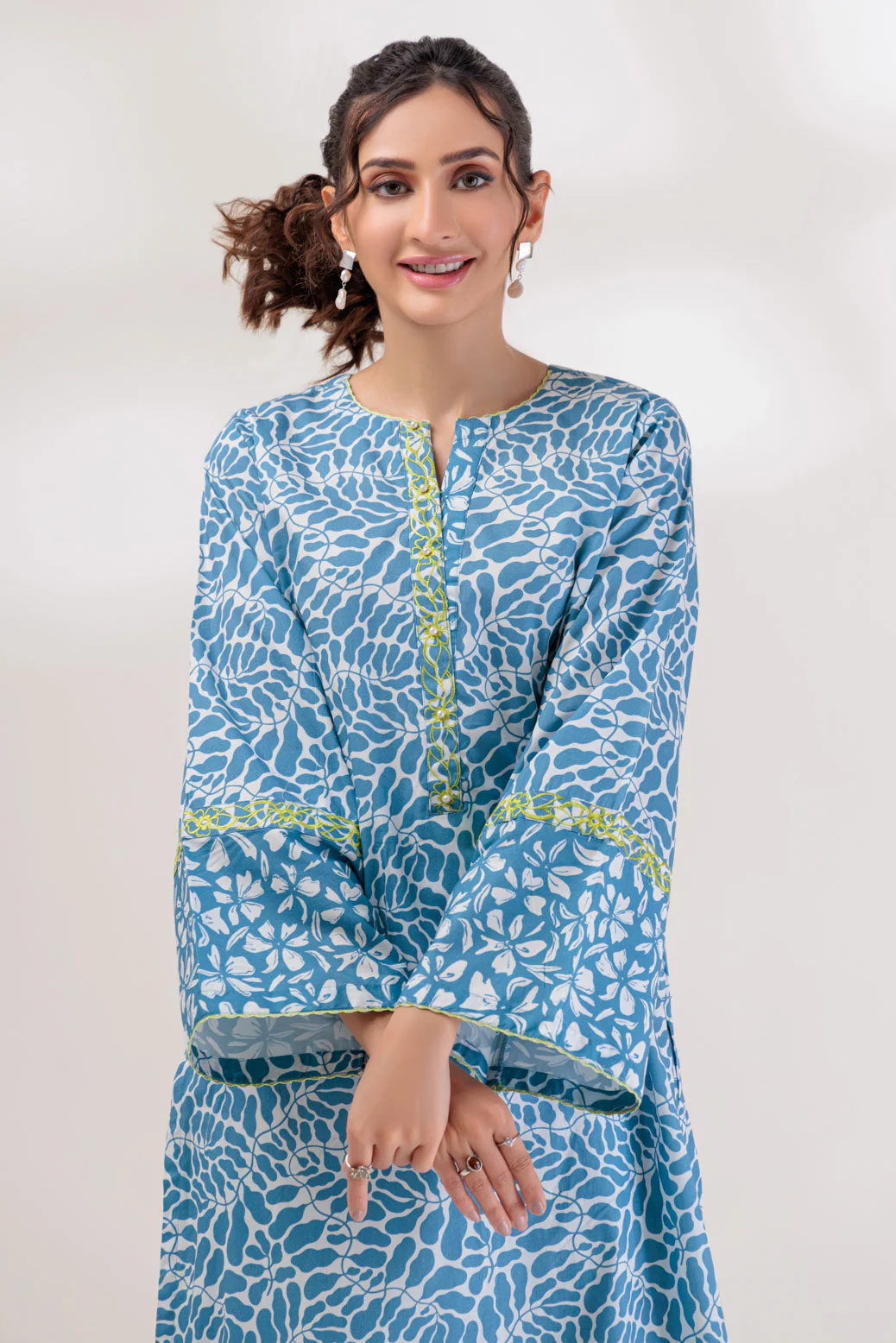 TURQUOISE-POPLIN-2 PIECE (WS6232P43) - Image 3
