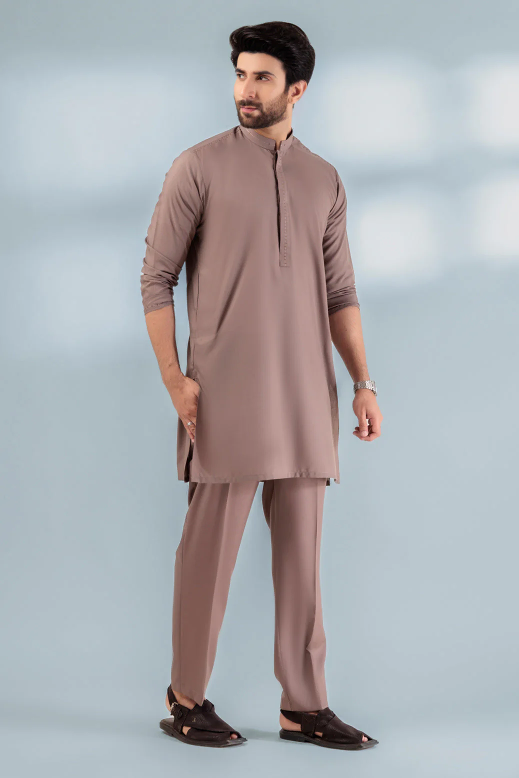 W-STONE-BLENDED-KURTA TROUSER - (KSR24-002) - Image 3