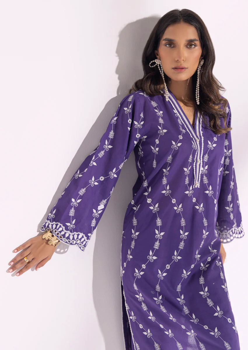 Purple-Cambric-2 Piece (W25DE2034) - Image 7