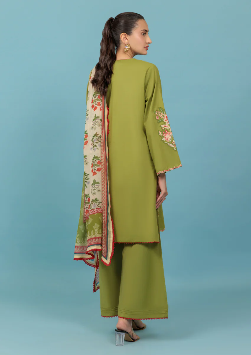 Green-Cambric-3 Piece (W25DE3011) - Image 2