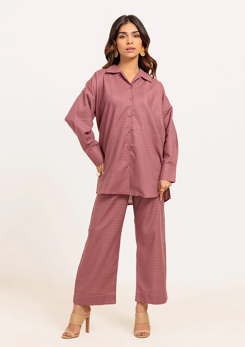 Pink-Yarn Dyed - 2 Piece (W25FE2001)