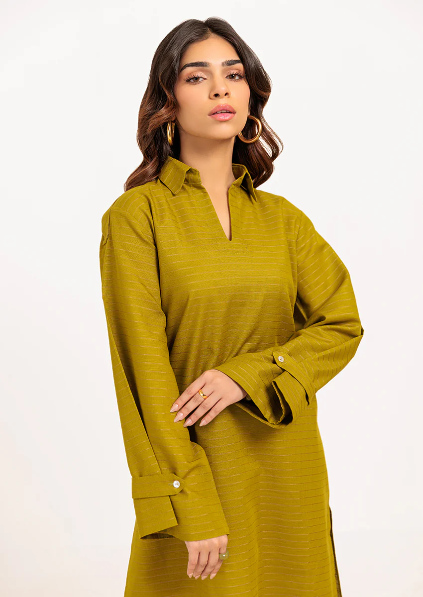 Olive-Yarn Dyed - 2 Piece (W25FE2002) - Image 3