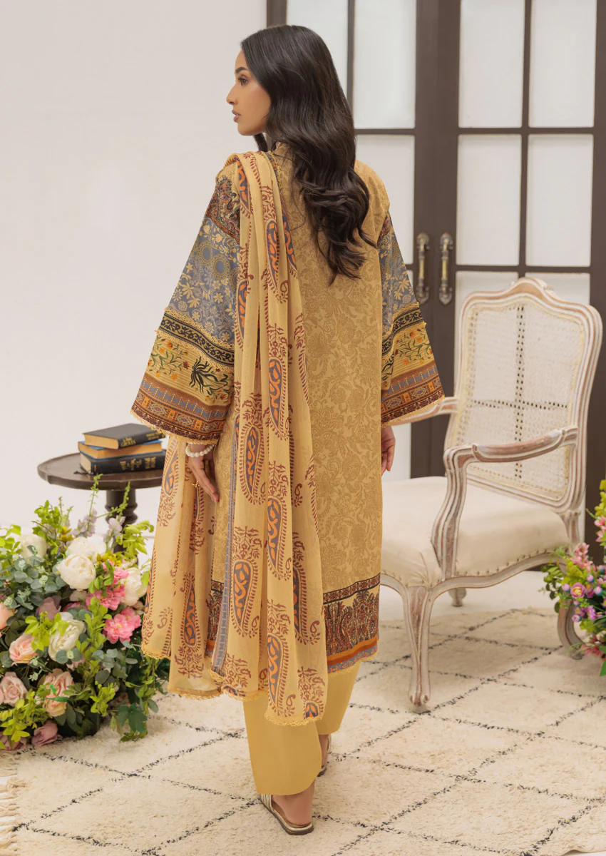 Beige-Cambric-3 Piece (W25P3005) - Image 2