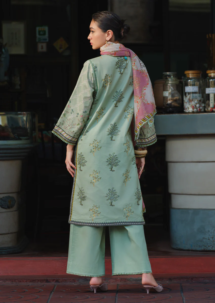Green-Cambric-3 Piece (W25P3009) - Image 2