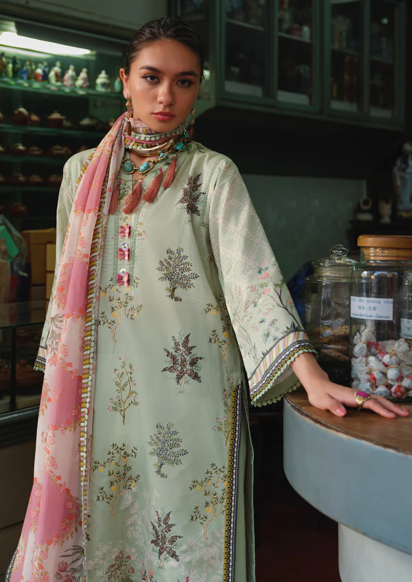 Green-Cambric-3 Piece (W25P3009) - Image 5