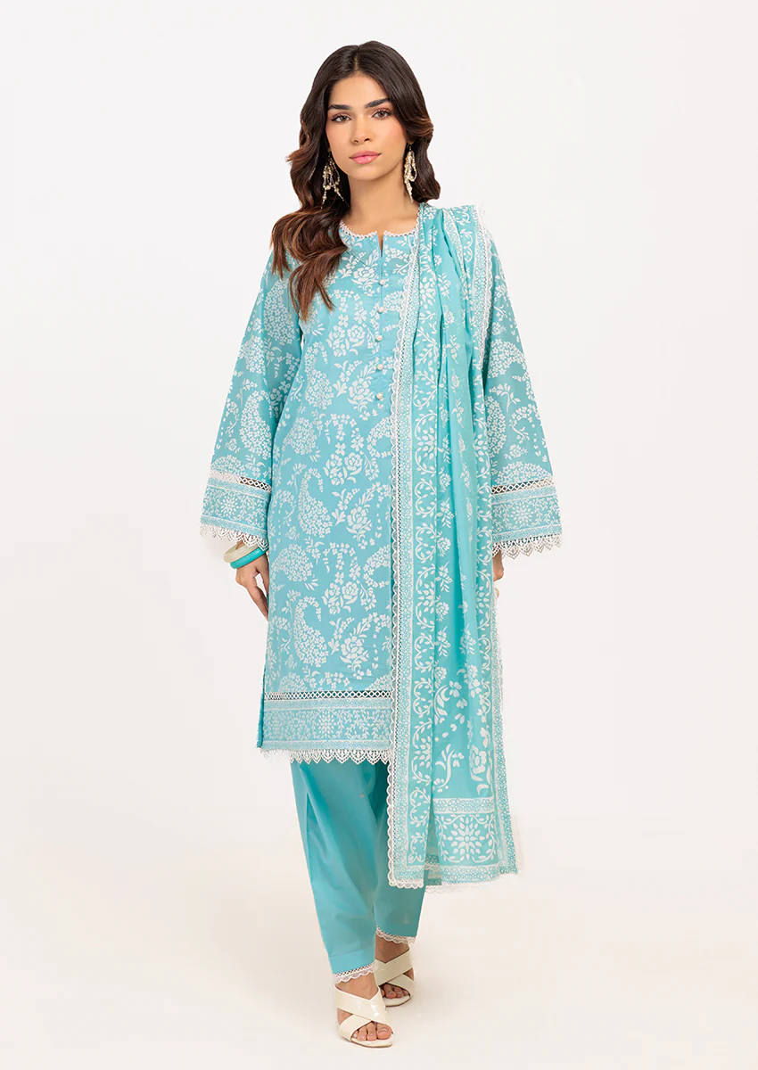 Sky-Blue-Lawn - 3 Piece (W25P3124) - Image 4