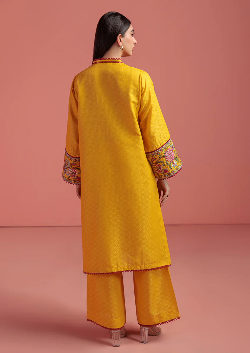 Yellow-Dobby - 2 Piece (W25SE2067) - Image 4