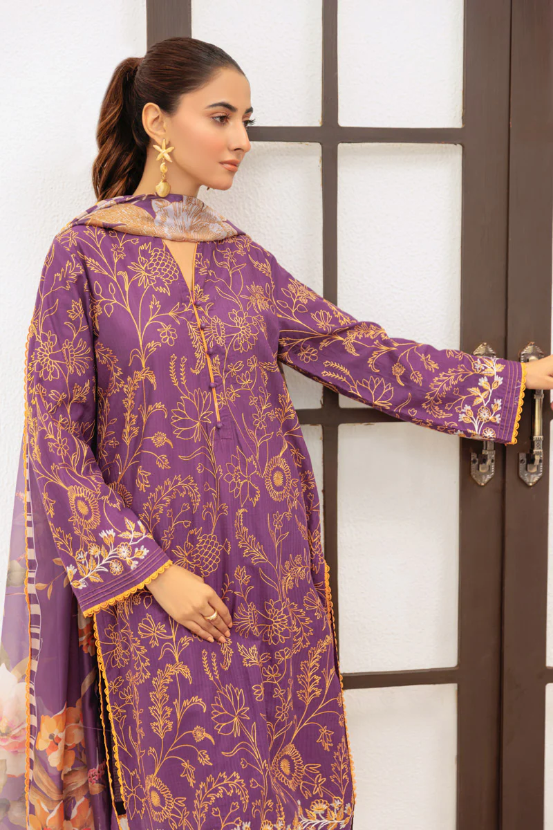 D-Purple-Dobby-3 Piece (W25SE3029) - Image 3