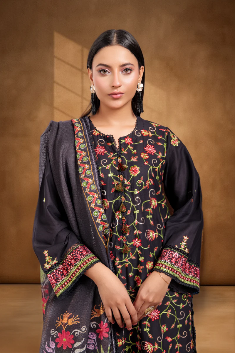 Black-Cambric-3 Piece (W25SE3123) - Image 4