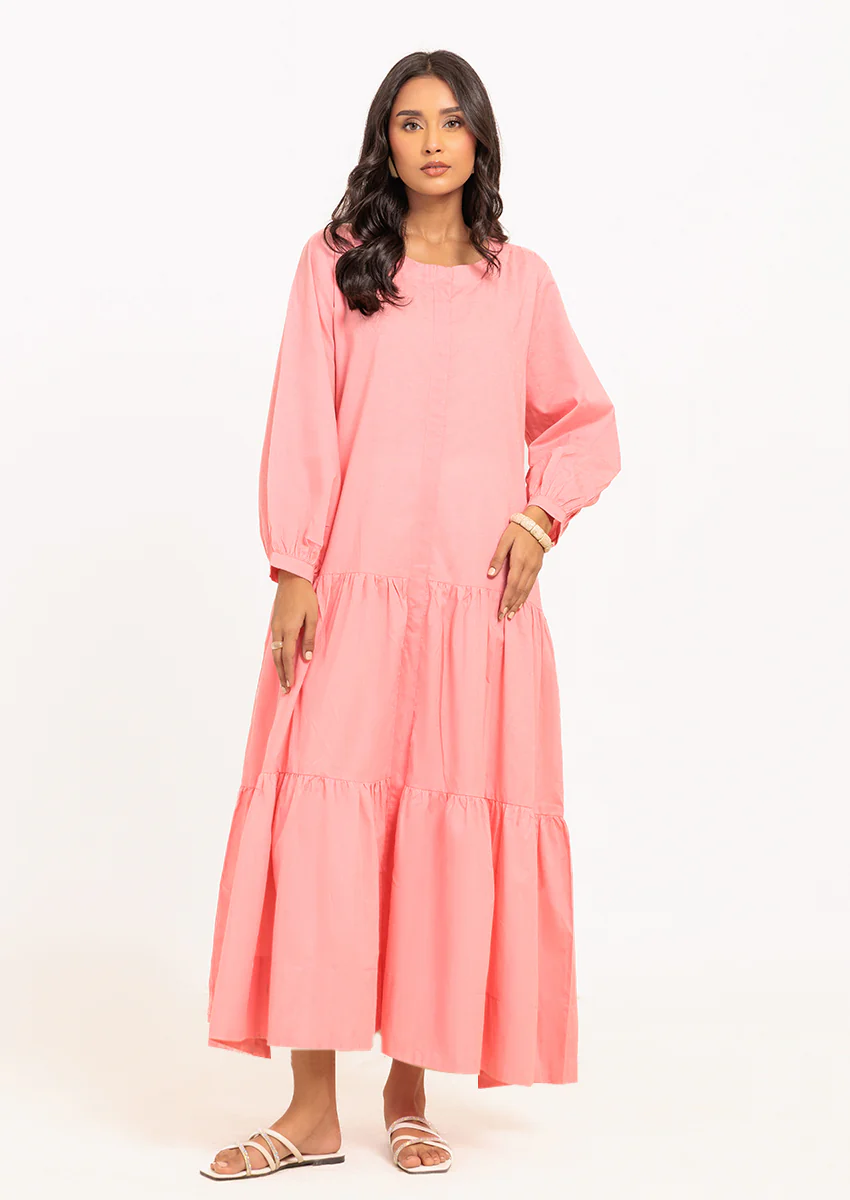 B-Pink-Jacquard - 1 Piece (W25SL1034)