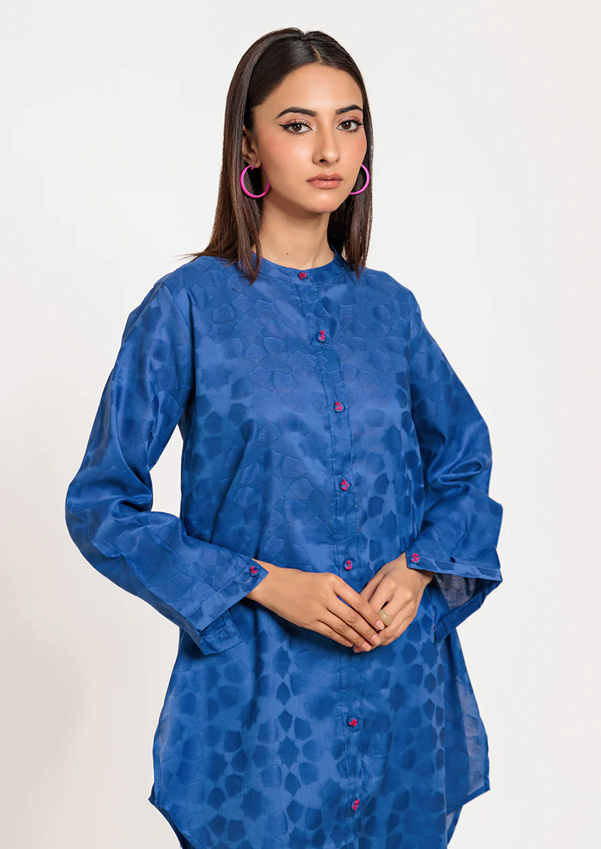 Blue-Jacquard - 2 Piece (W25Sl2033) - Image 3