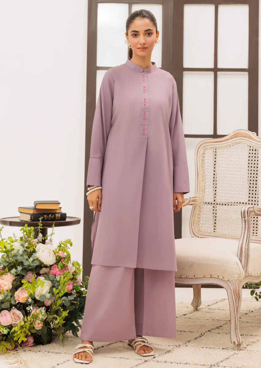 Purple-Cambric-2 Piece (W25SL2043)