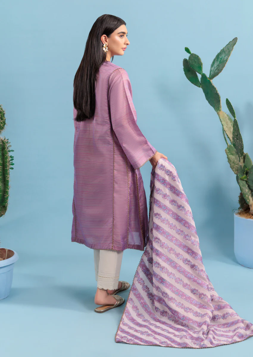 Lavender-Cotton-2 Piece (W25SL2045) - Image 2