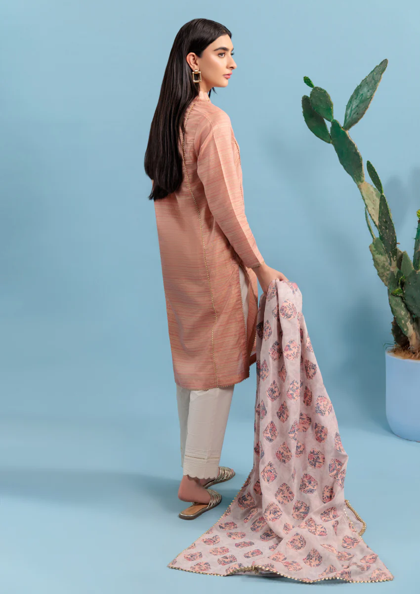 Peach-Cotton-2 Piece (W25SL2046) - Image 2