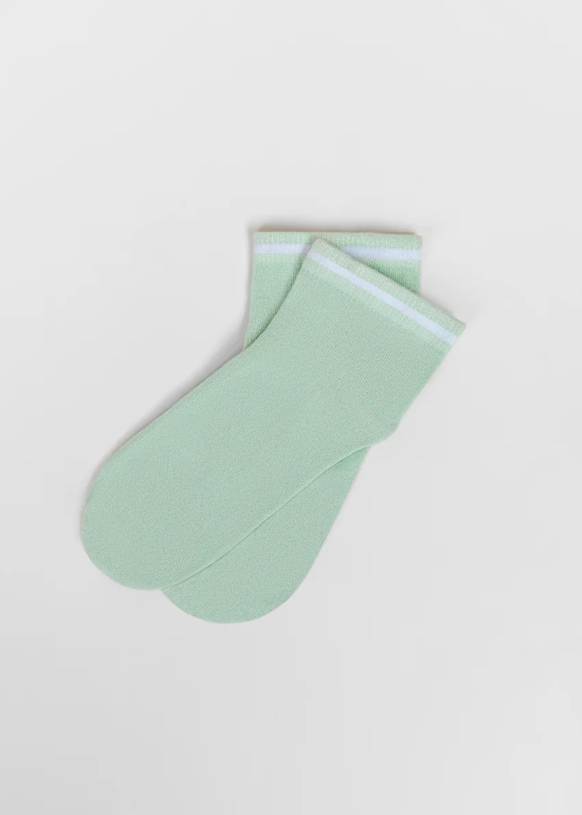 Mint Low Cut Socks (WCBLM1) - Image 2