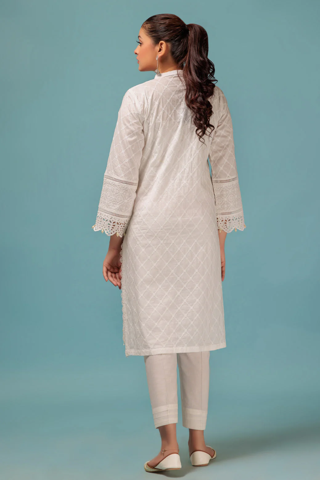 WHITE-CAMBRIC-1 PIECE (SAS231P09) - Image 4