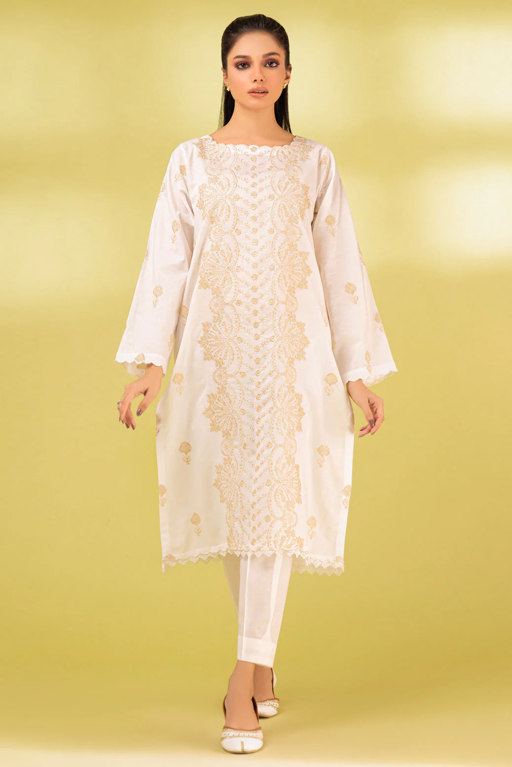 WHITE-CAMBRIC-1 PIECE (SSS231P13) - Image 3