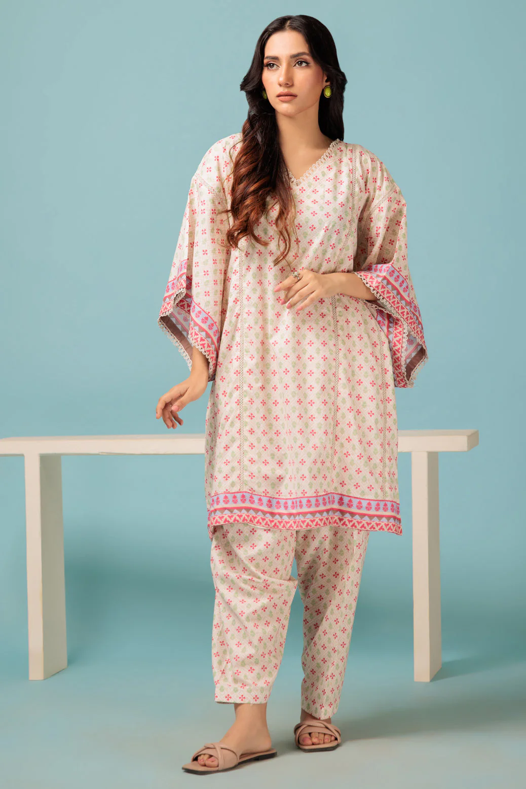 WHITE-LAWN-2 PIECE (SRLS232P61) - Image 3