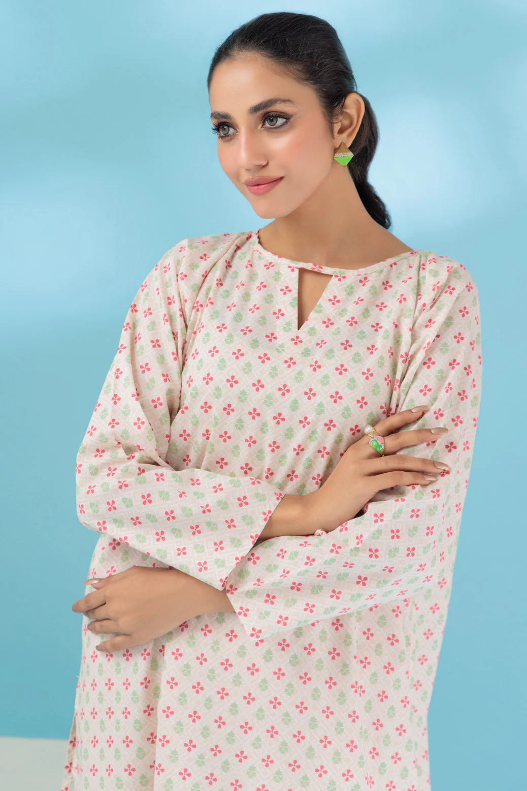 WHITE-LAWN-2 PIECE (SRLS232P62) - Image 2