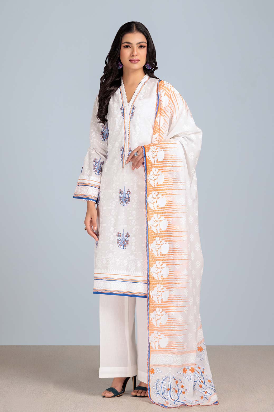 WHITE-LAWN-3 PIECE (BSRS233P11) - Image 4