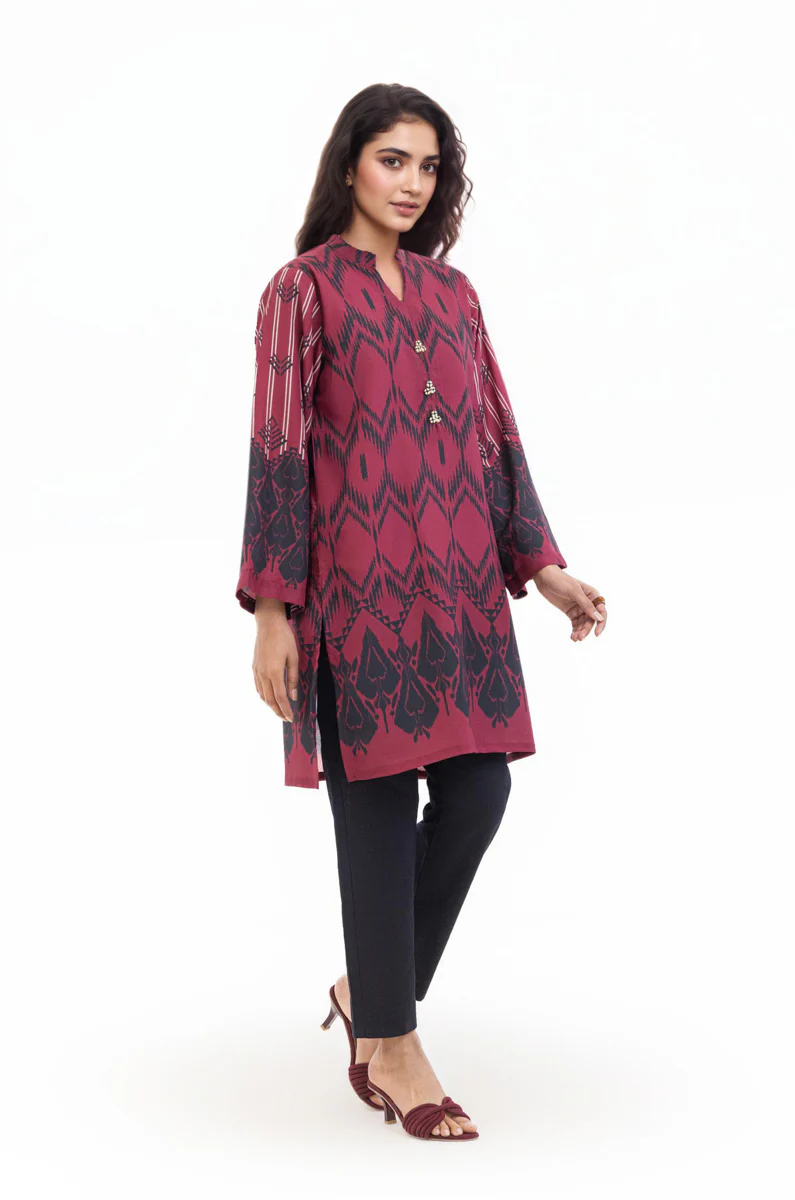 Maroon-Poly-Dobby-1 Piece (WP1PPBW25HR10N2) - Image 5