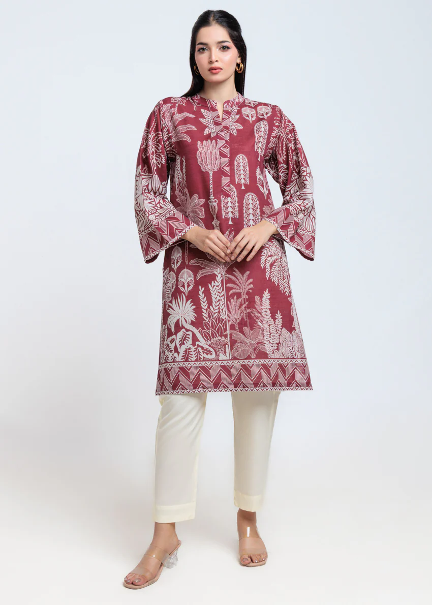 Mahogany-Khaddar-1 Piece (WP1PPBW25HR10N4)
