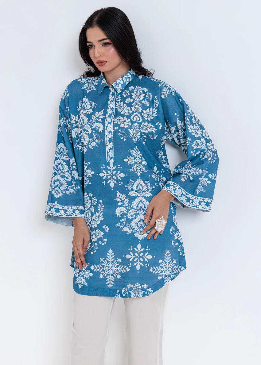 A-Blue-Khaddar-1 Piece (WP1PPBW25HR10N5) - Image 4