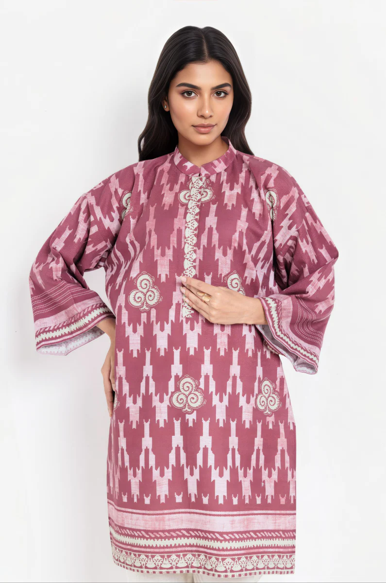 Maroon-Khaddar-1 Piece (WP1PPBW25HR10N6) - Image 5