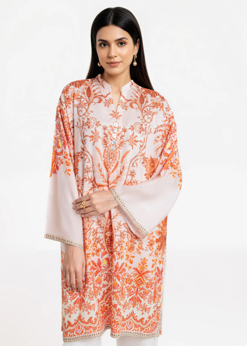 Peach-Viscose-1 Piece (WP1PPBW25HR10N7) - Image 4
