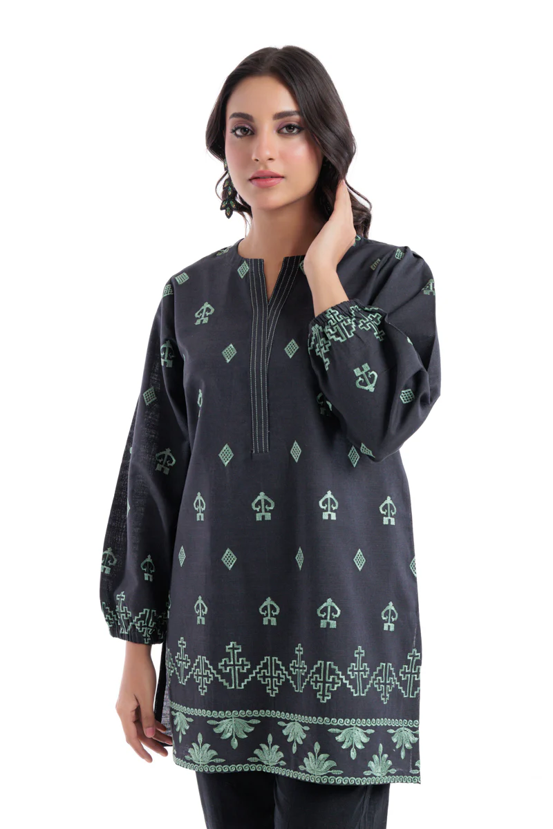 C-Black-Khaddar-1 Piece (WP1PSBW25HR10N10) - Image 5