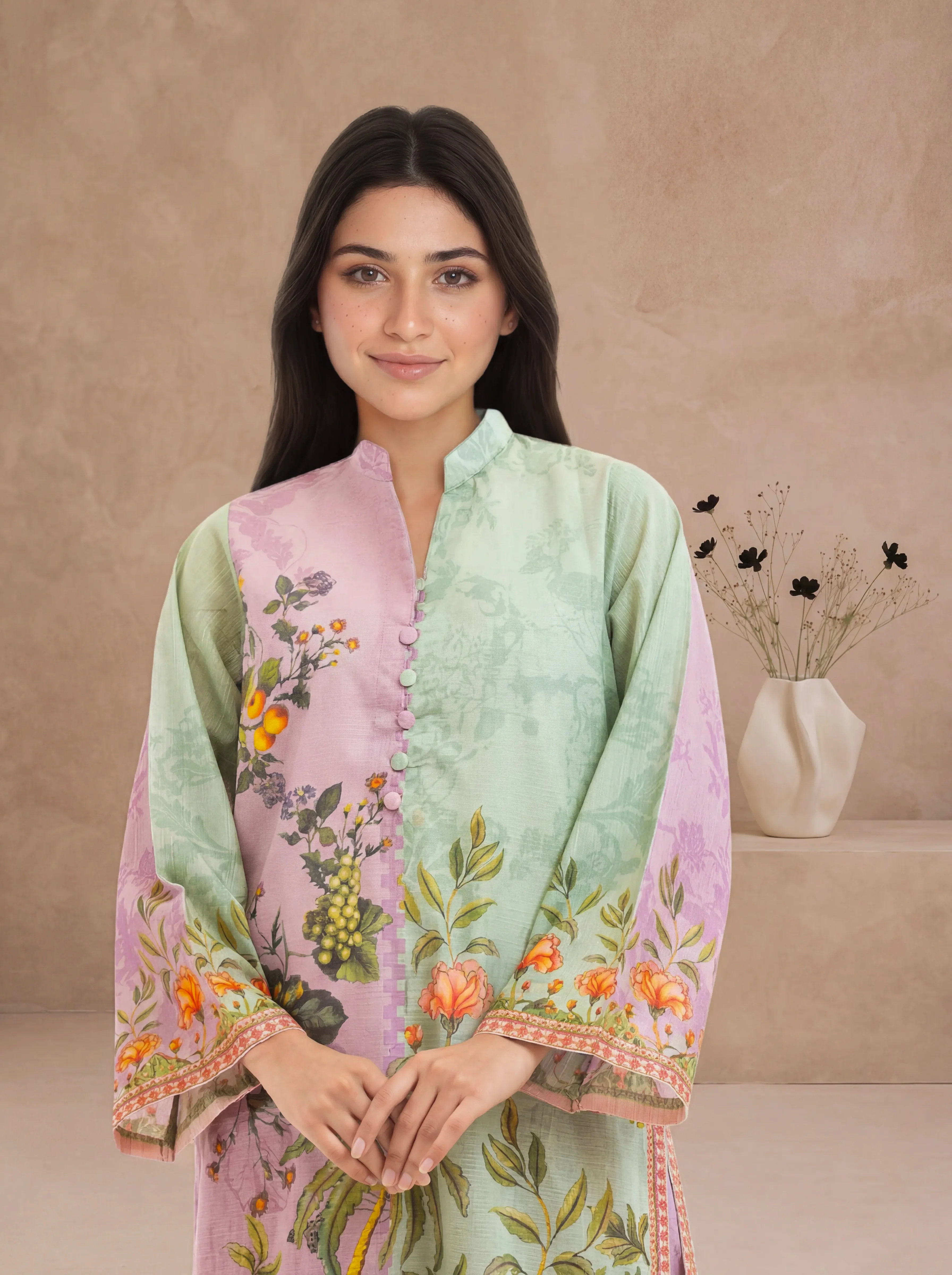 Multi-Slub-Lawn-2 Piece (WP2PPBS26B2M5) - Image 2