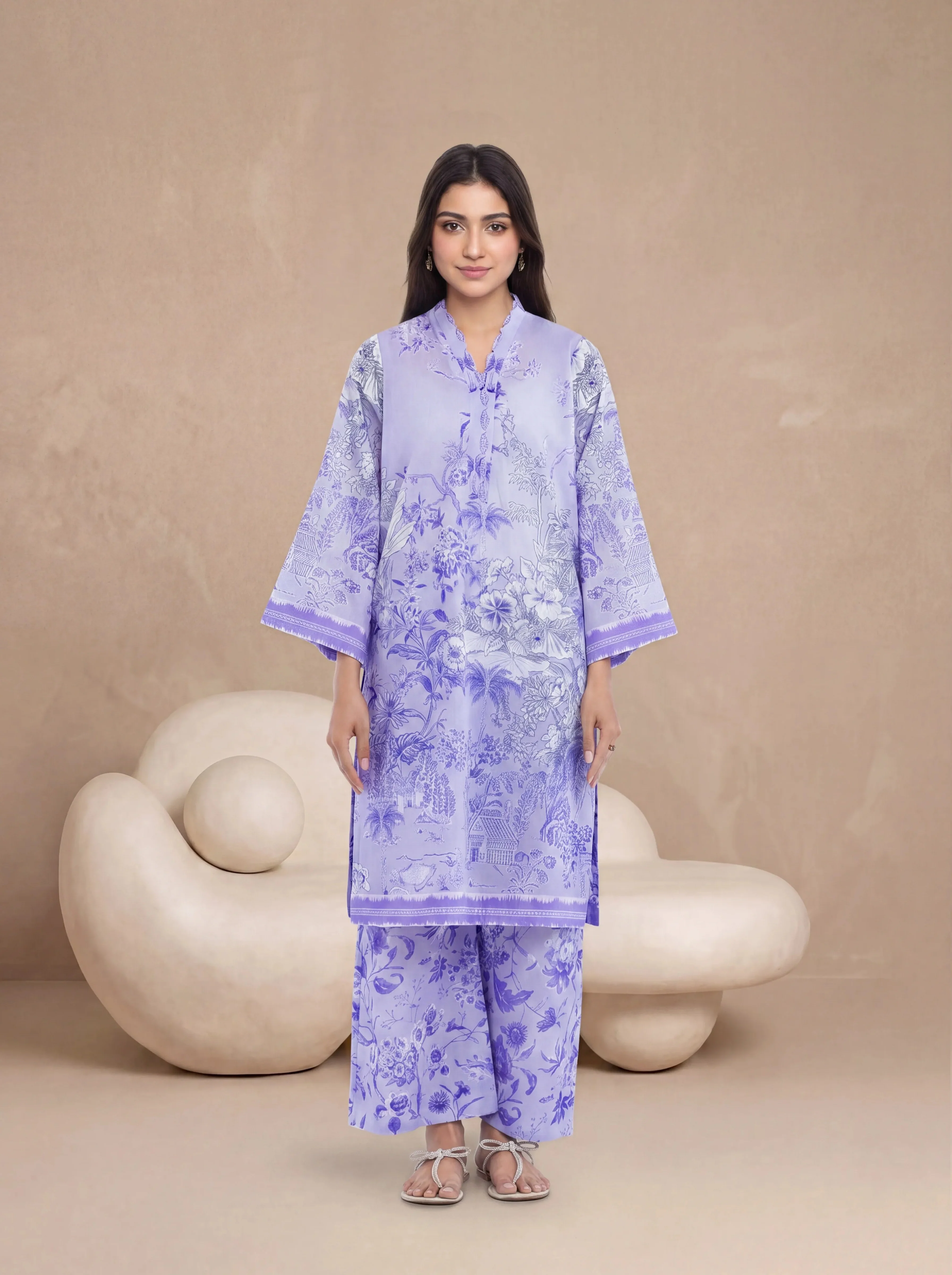Lilac-Lawn-2 Piece (WP2PPBS26HR1F20)