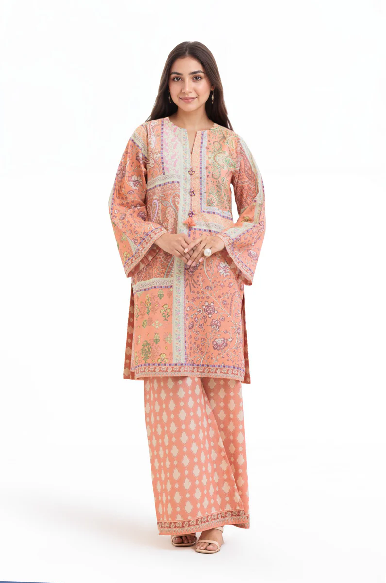 Peach-Lawn-2 Piece (WP2PPBS26HR2M32) - Image 3