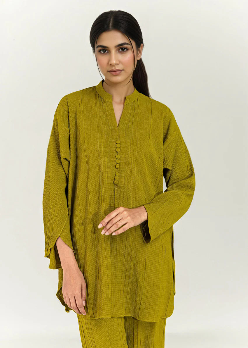 O-Green-Flannel-2 Piece (WP2PSBS26HR1F35) - Image 4