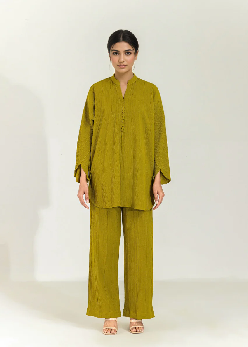 O-Green-Flannel-2 Piece (WP2PSBS26HR1F35) - Image 5