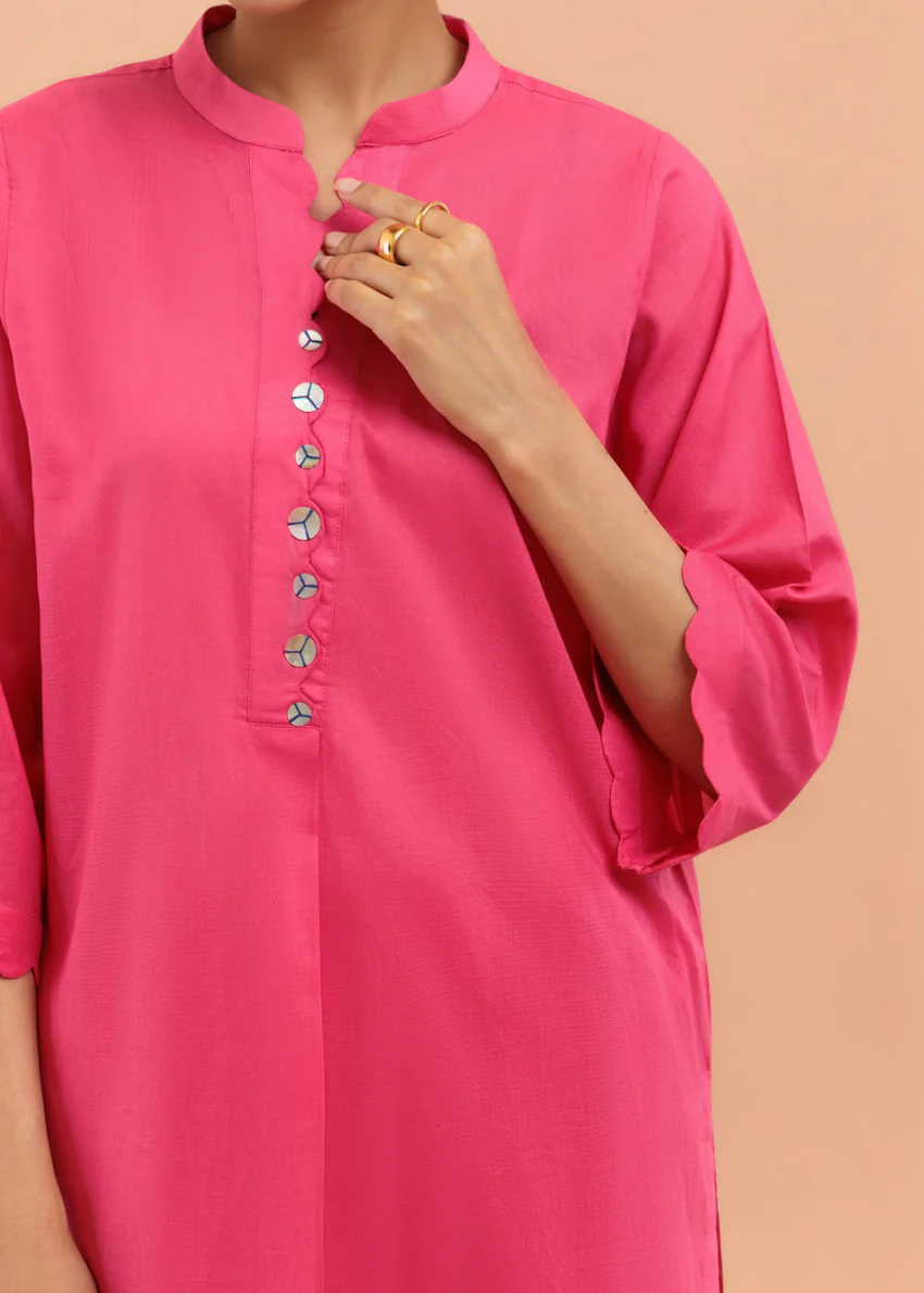 Hot-Pink-Lawn-2 Piece (WP2PSBS26HR3A14) - Image 5