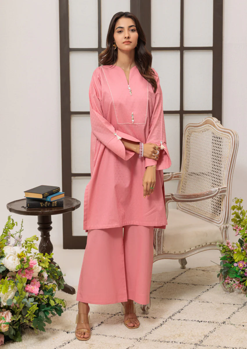 L-Pink-Jacquard-2 Piece (WP2PSFS25SA1)