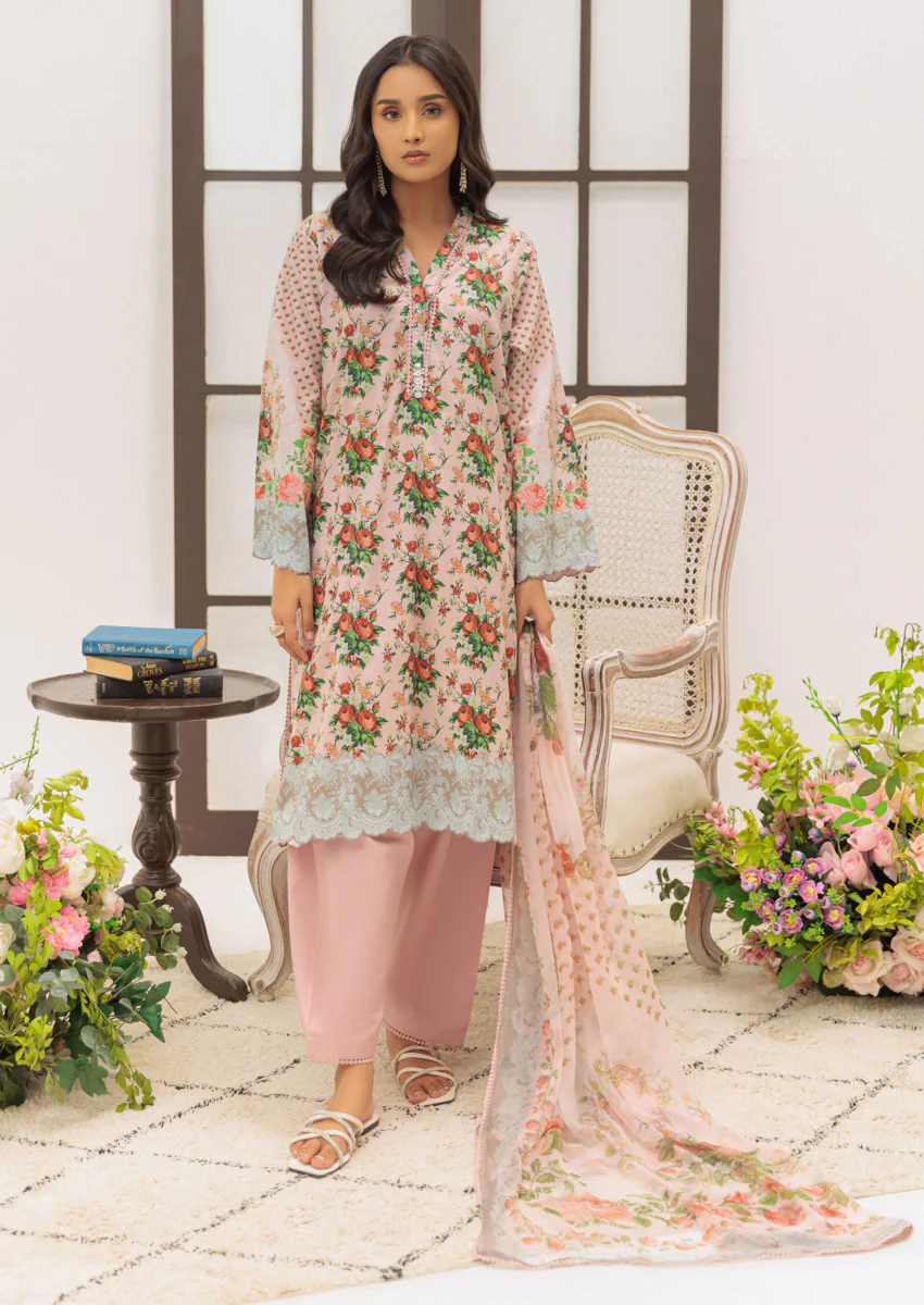 L-Pink-Cambric-3 Piece (WP3BS25MA2)