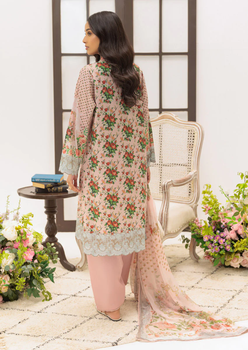 L-Pink-Cambric-3 Piece (WP3BS25MA2) - Image 2