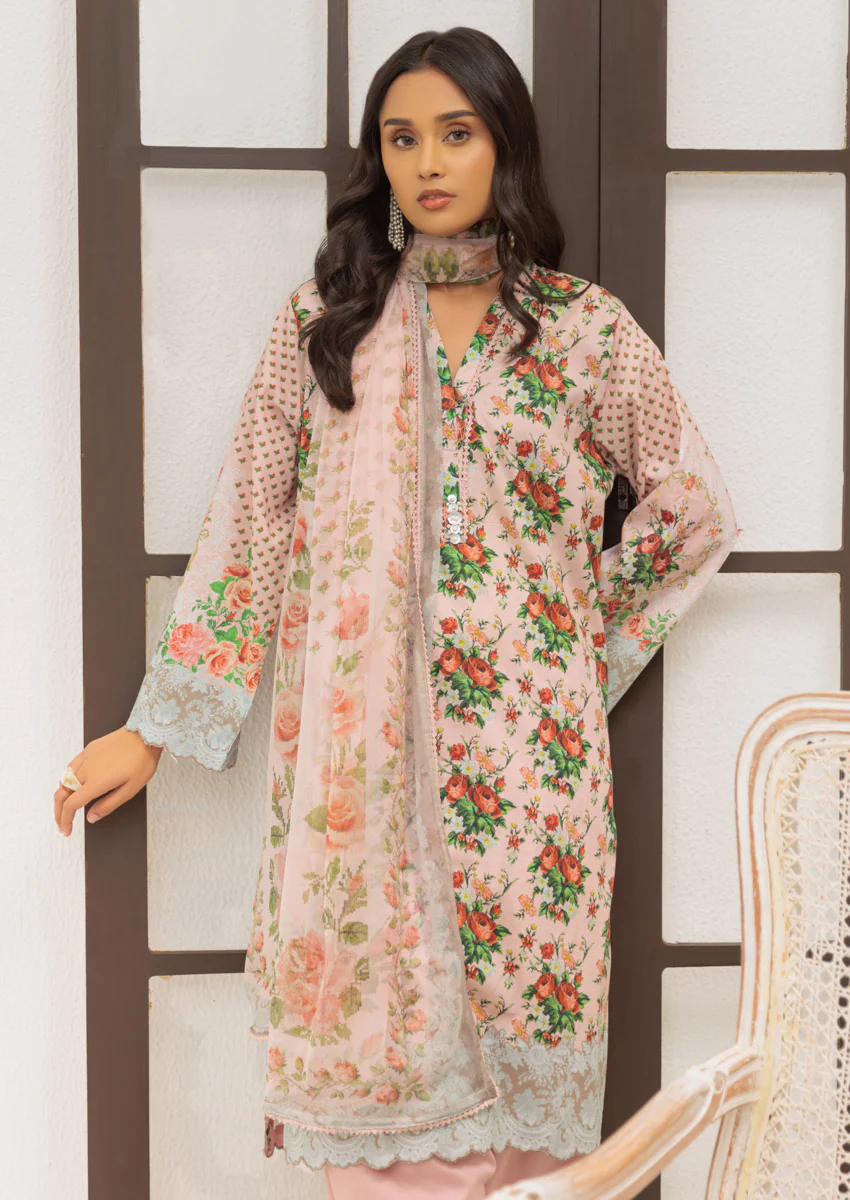 L-Pink-Cambric-3 Piece (WP3BS25MA2) - Image 3