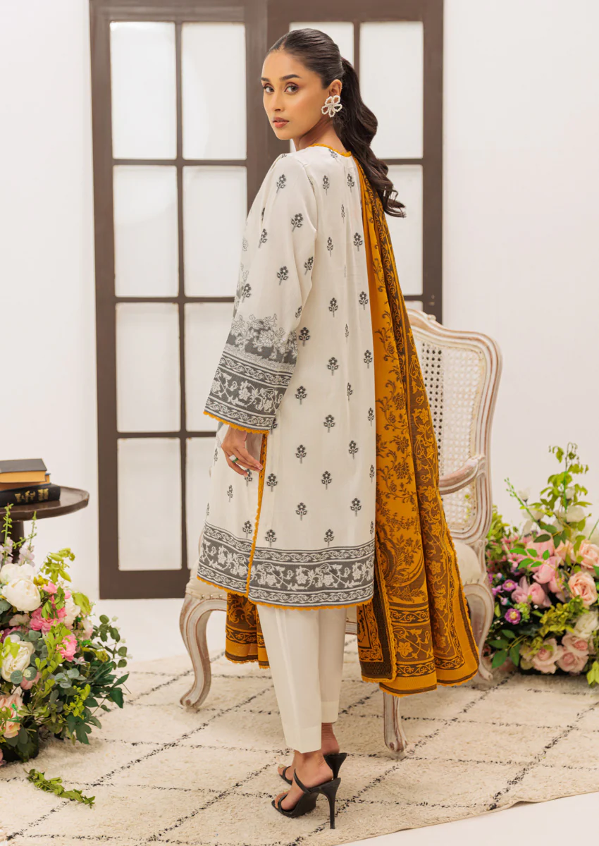 White-Jacquard-3 Piece (WP3PDSS25ZA3) - Image 2