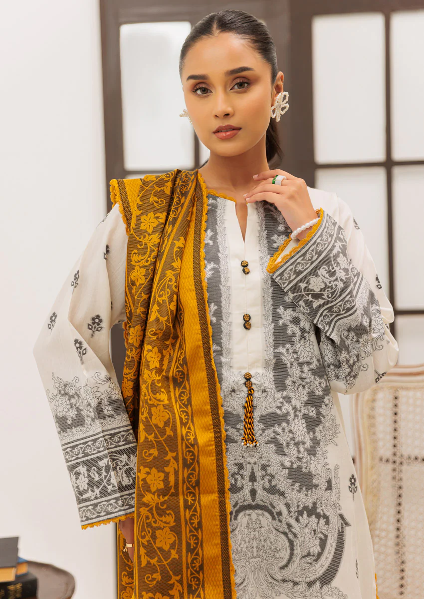 White-Jacquard-3 Piece (WP3PDSS25ZA3) - Image 3