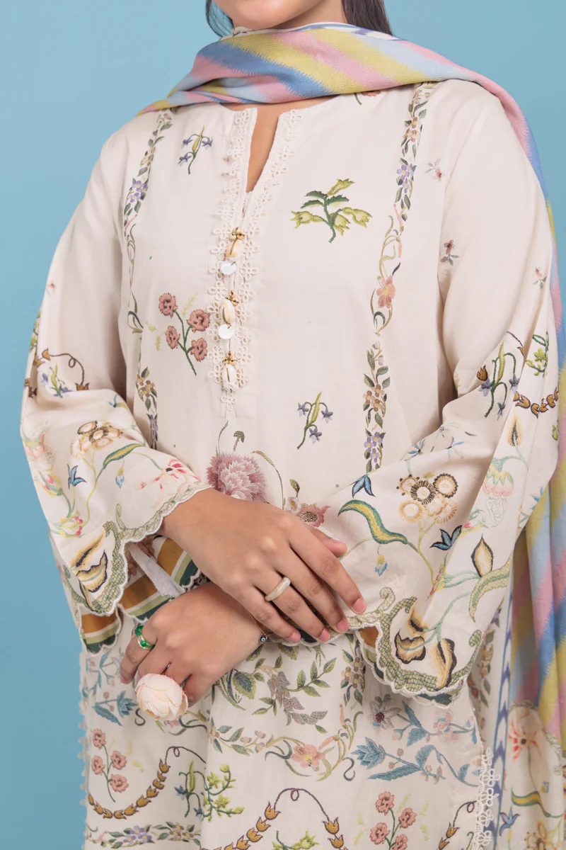 Cream-Cambric-2 Piece (WP3PPBS252B7A38) - Image 3